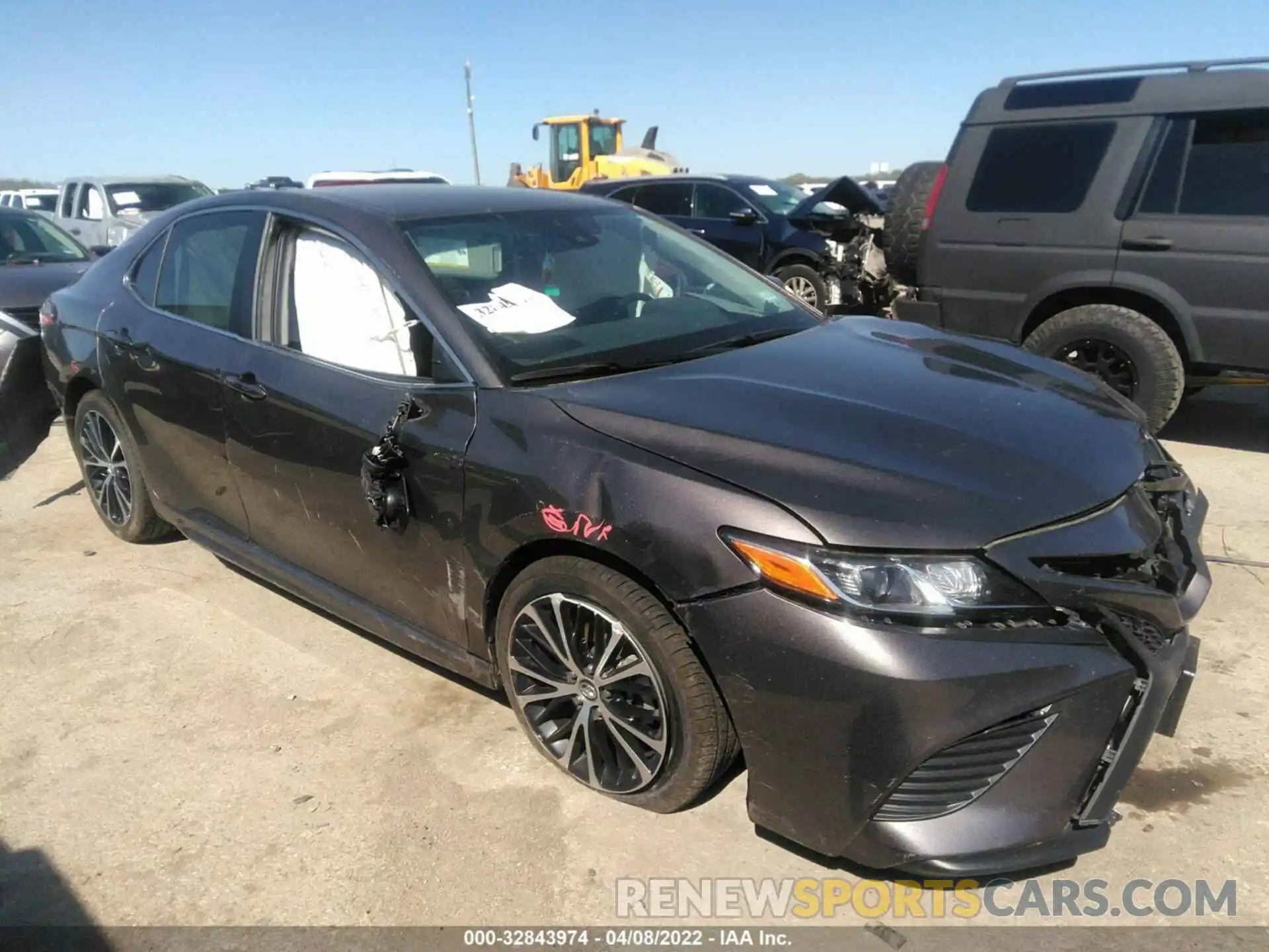 1 Photograph of a damaged car 4T1G11AK1LU333480 TOYOTA CAMRY 2020