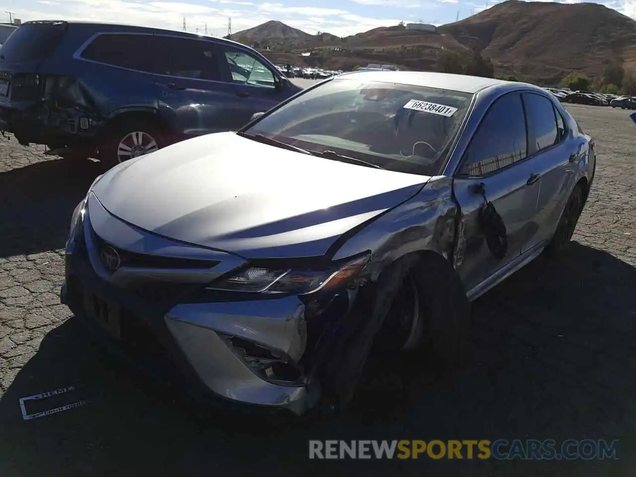 2 Photograph of a damaged car 4T1G11AK1LU333589 TOYOTA CAMRY 2020