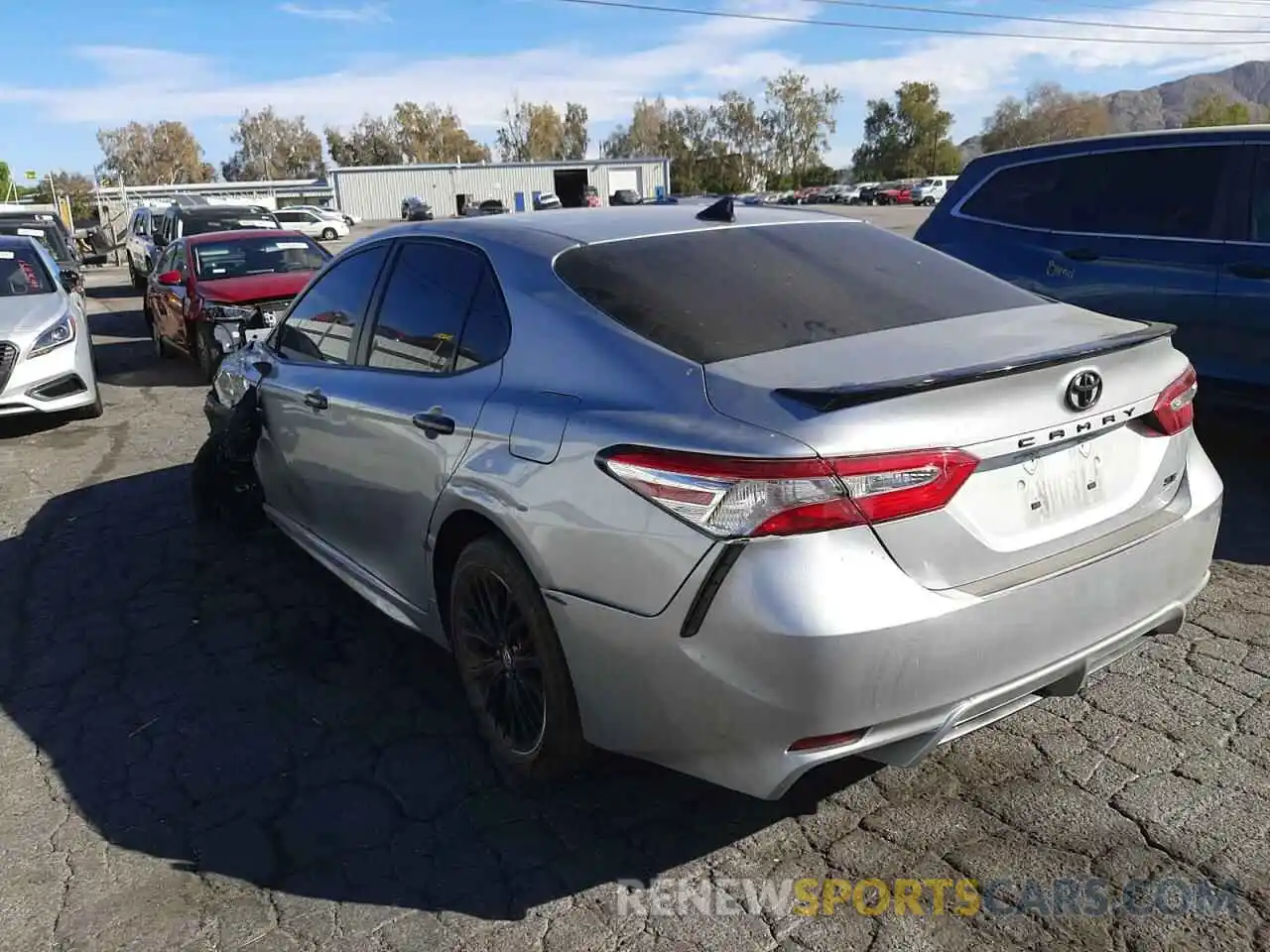 3 Photograph of a damaged car 4T1G11AK1LU333589 TOYOTA CAMRY 2020