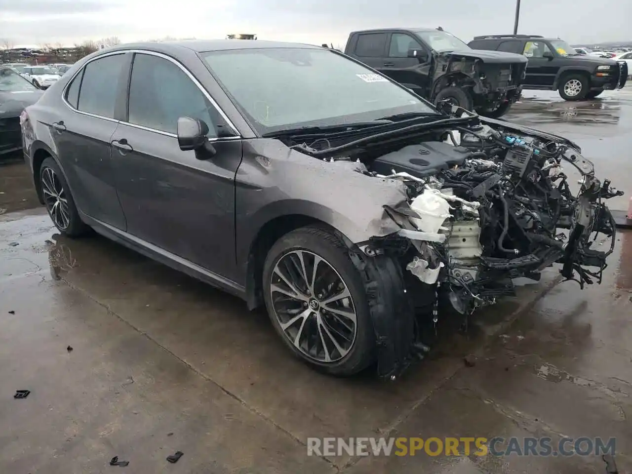 1 Photograph of a damaged car 4T1G11AK1LU334662 TOYOTA CAMRY 2020