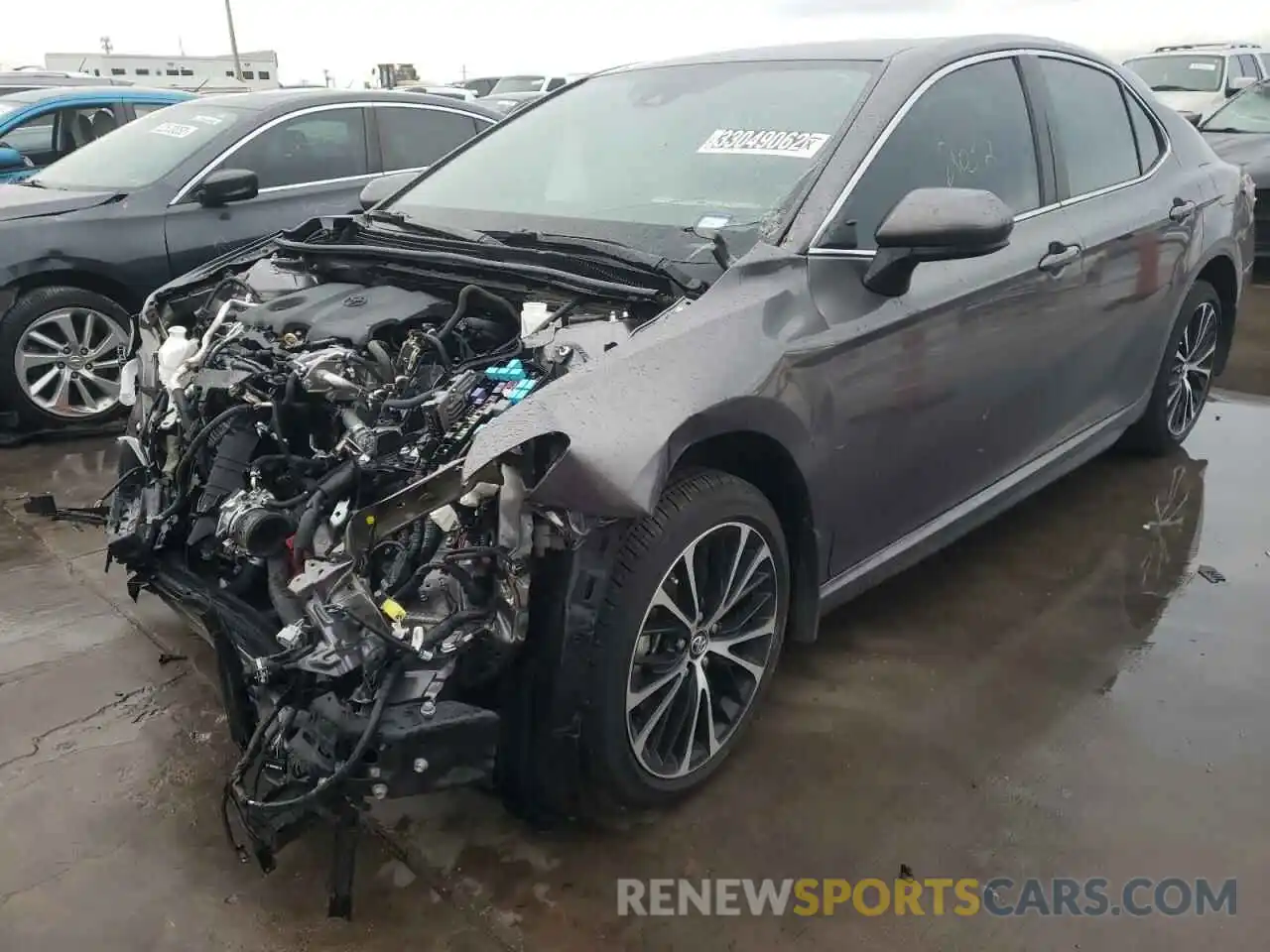 2 Photograph of a damaged car 4T1G11AK1LU334662 TOYOTA CAMRY 2020