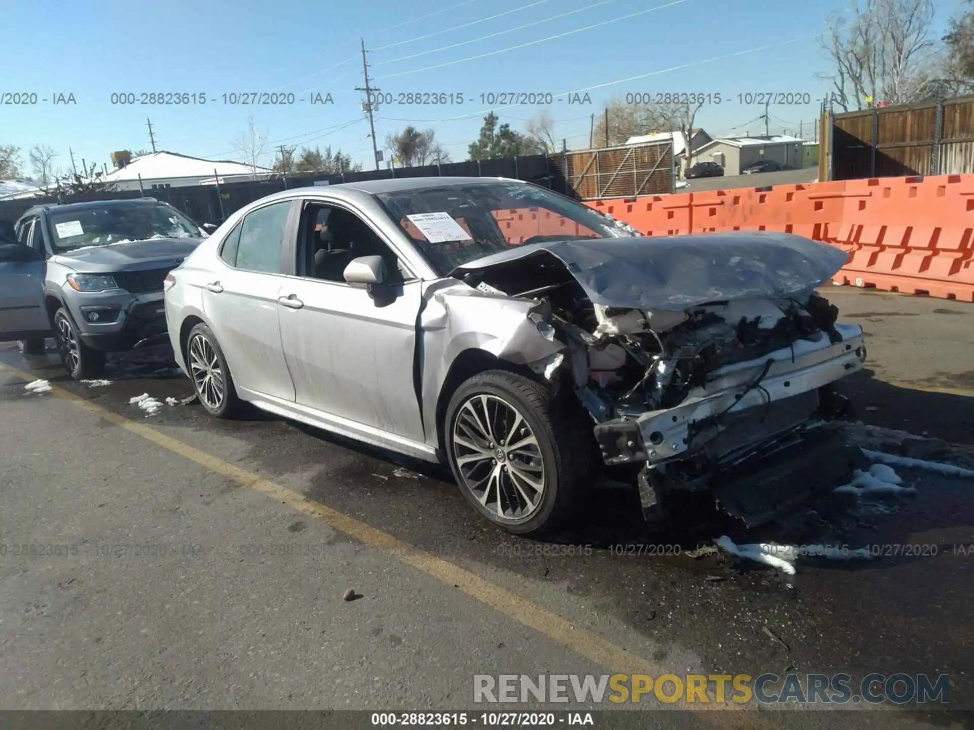 1 Photograph of a damaged car 4T1G11AK1LU336721 TOYOTA CAMRY 2020