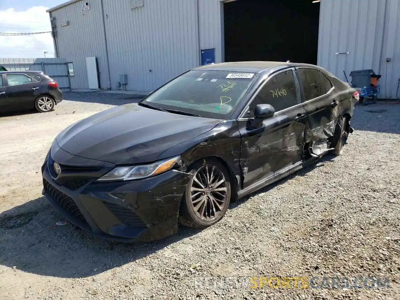 2 Photograph of a damaged car 4T1G11AK1LU338386 TOYOTA CAMRY 2020