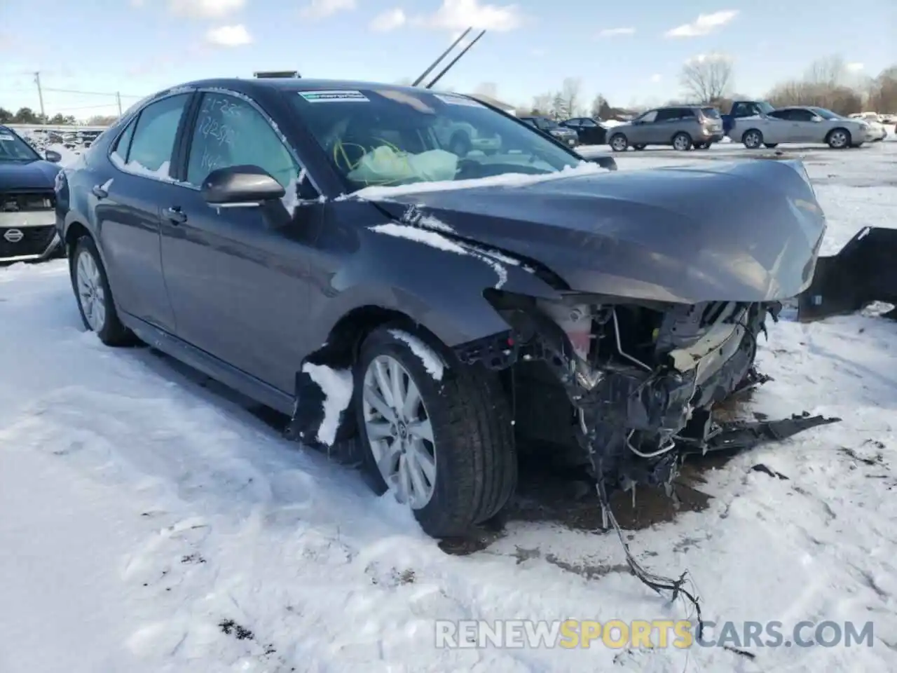 1 Photograph of a damaged car 4T1G11AK1LU339666 TOYOTA CAMRY 2020