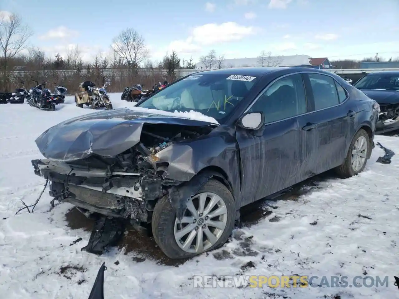 2 Photograph of a damaged car 4T1G11AK1LU339666 TOYOTA CAMRY 2020