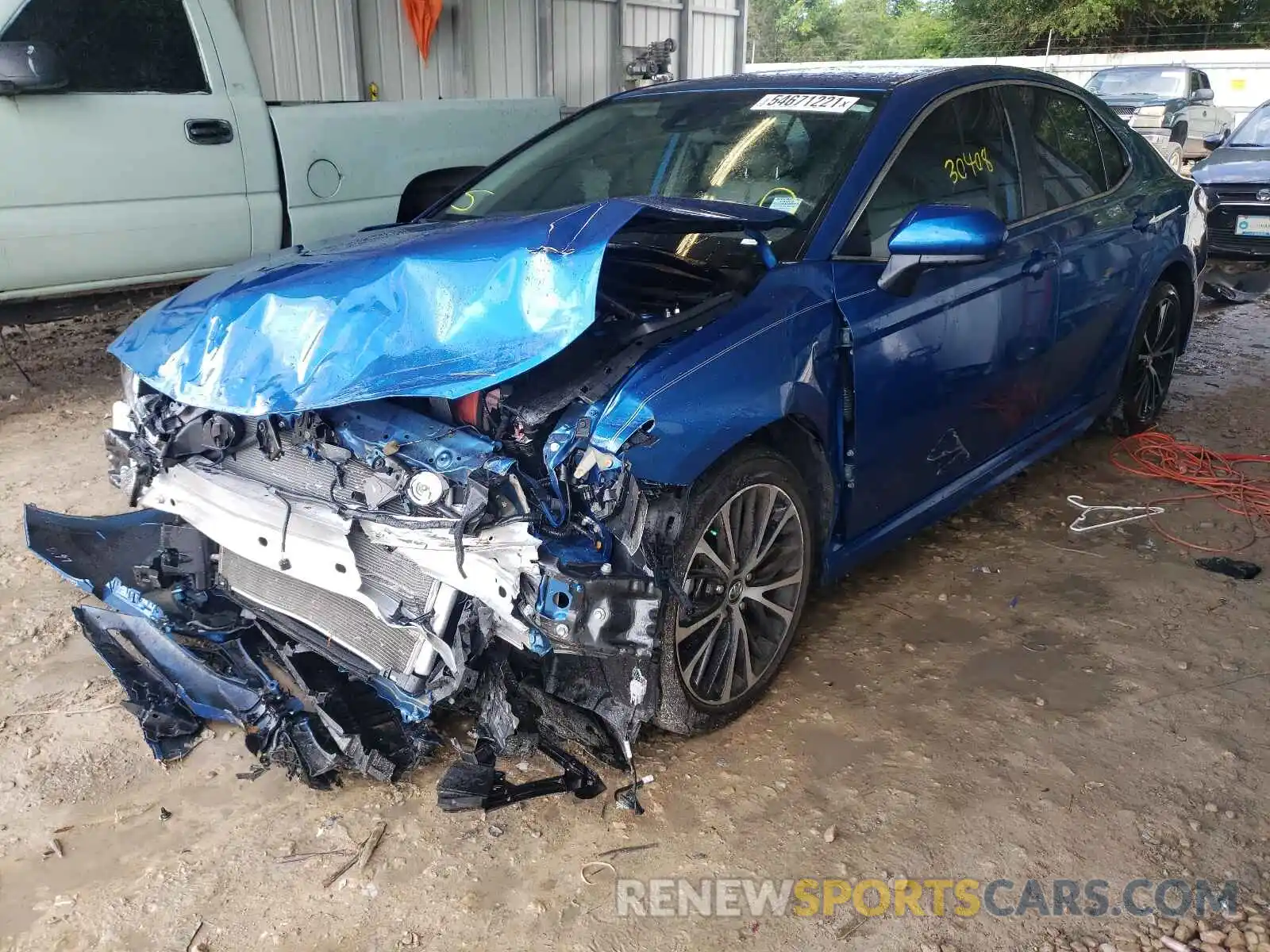 2 Photograph of a damaged car 4T1G11AK1LU342325 TOYOTA CAMRY 2020