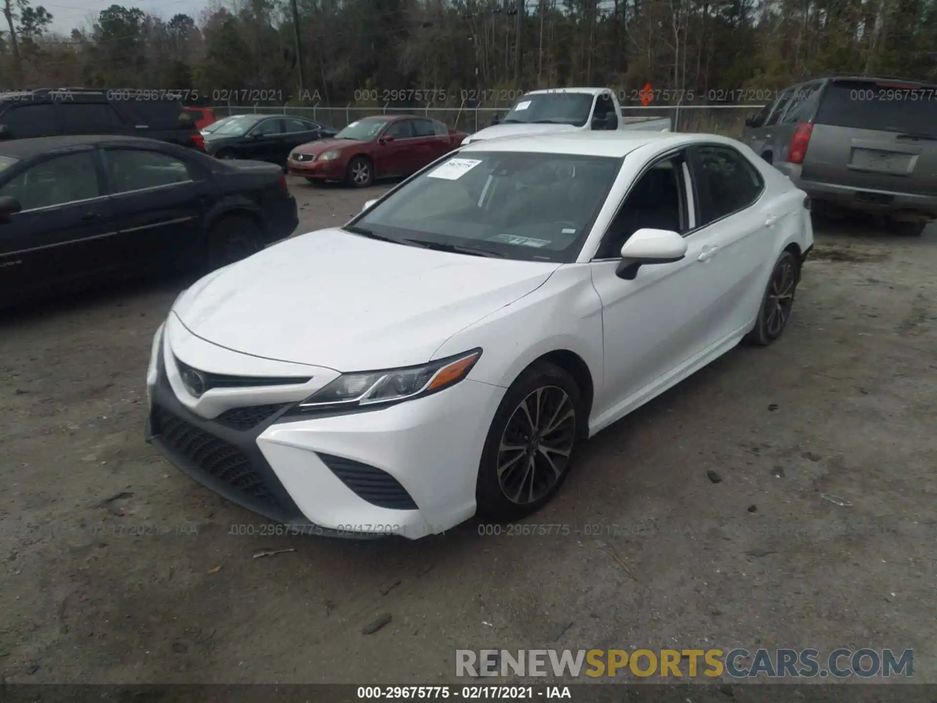 2 Photograph of a damaged car 4T1G11AK1LU343393 TOYOTA CAMRY 2020