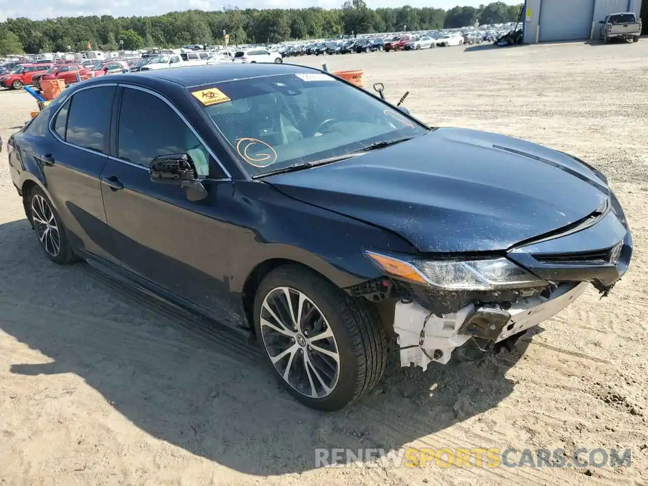 1 Photograph of a damaged car 4T1G11AK1LU343572 TOYOTA CAMRY 2020