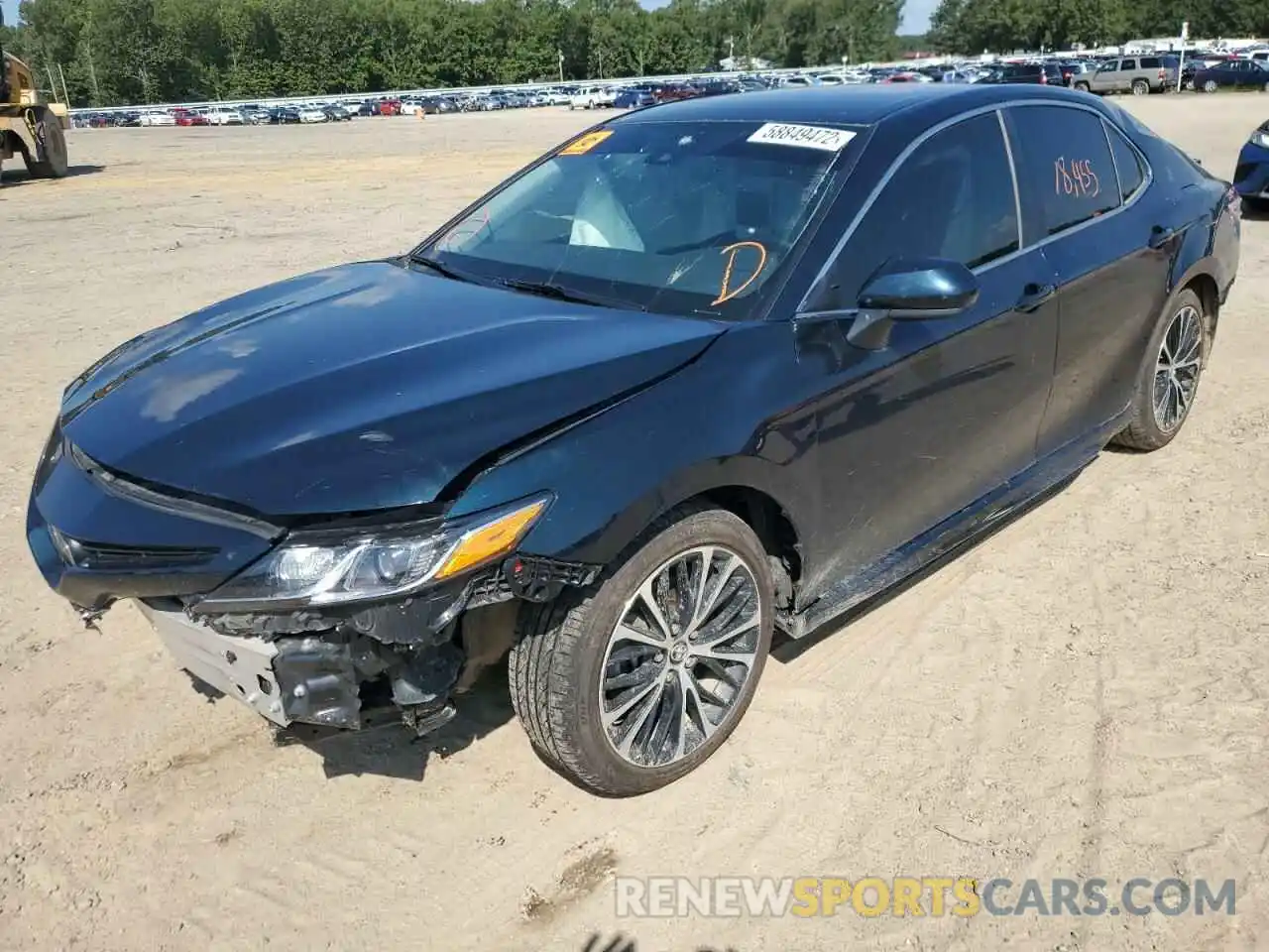 2 Photograph of a damaged car 4T1G11AK1LU343572 TOYOTA CAMRY 2020