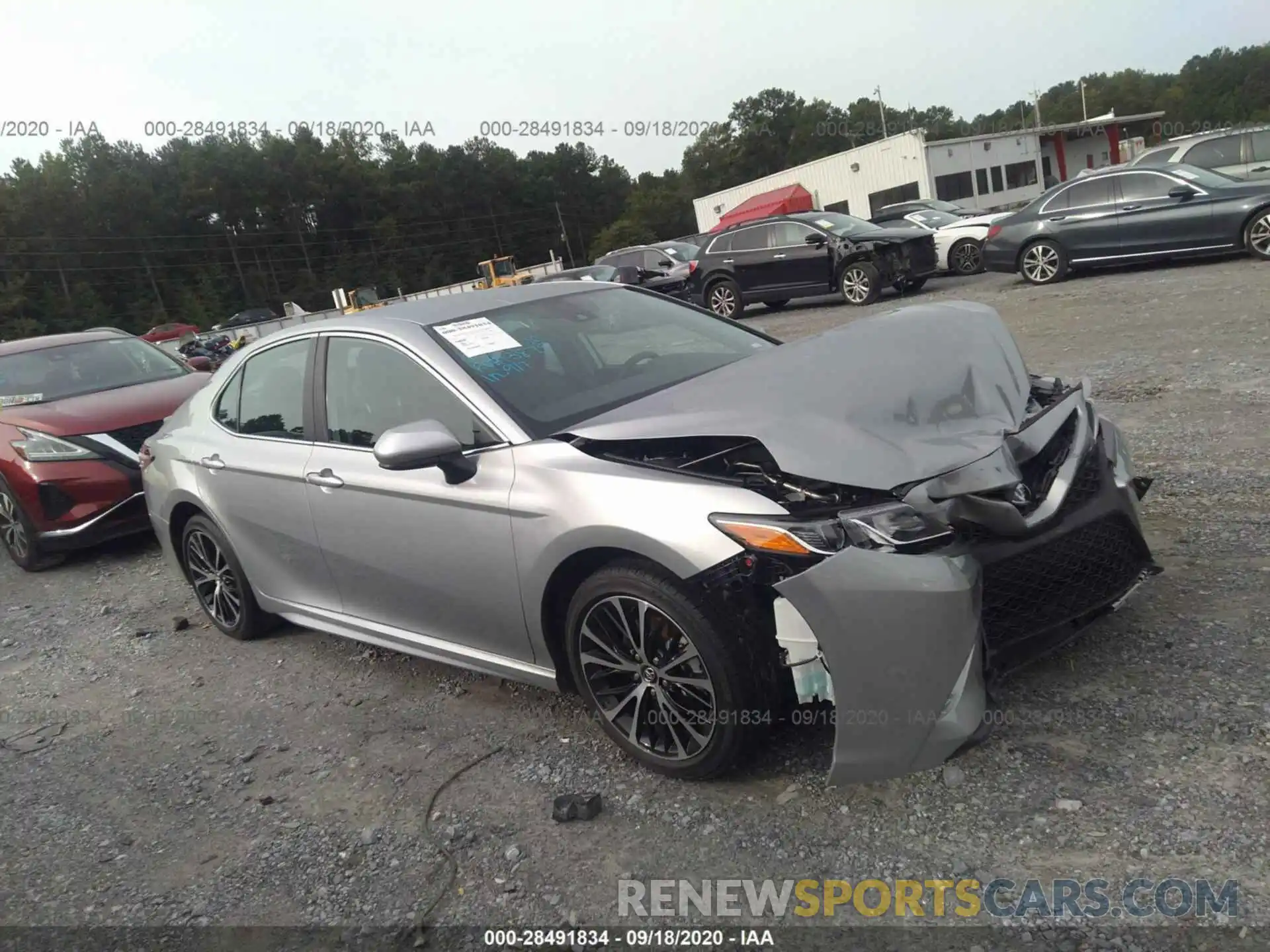 1 Photograph of a damaged car 4T1G11AK1LU344334 TOYOTA CAMRY 2020