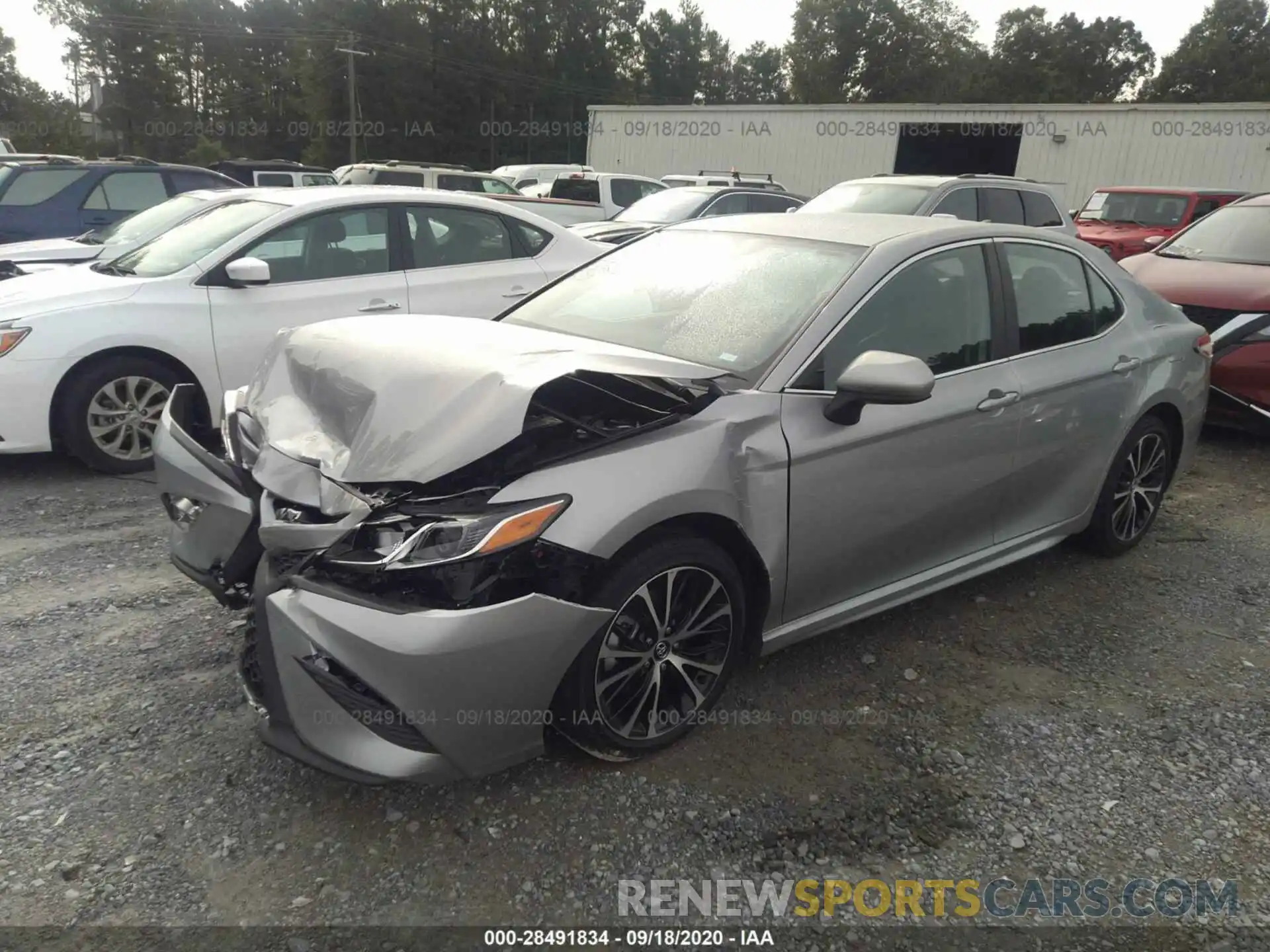 2 Photograph of a damaged car 4T1G11AK1LU344334 TOYOTA CAMRY 2020