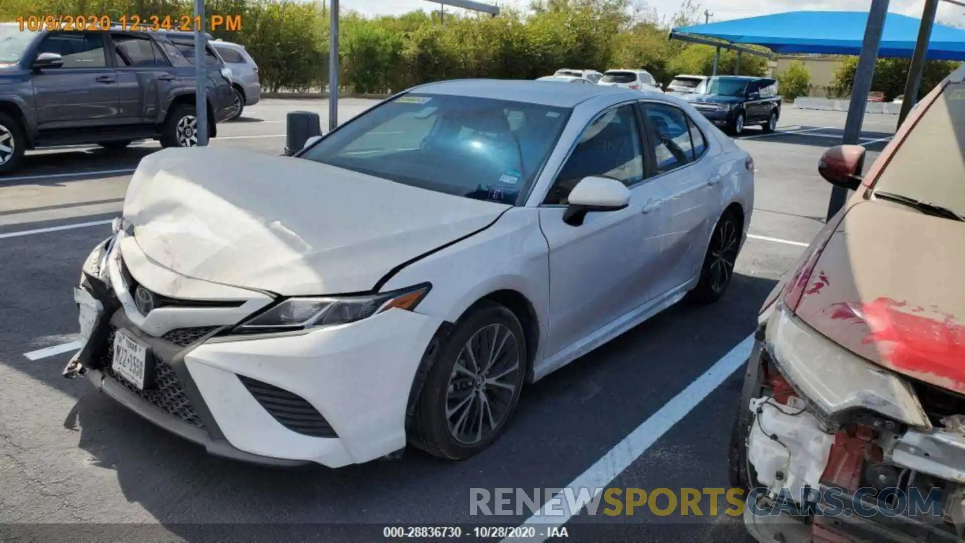 13 Photograph of a damaged car 4T1G11AK1LU344351 TOYOTA CAMRY 2020