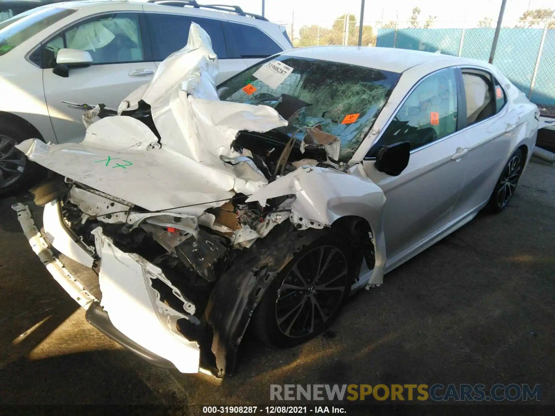 2 Photograph of a damaged car 4T1G11AK1LU344463 TOYOTA CAMRY 2020