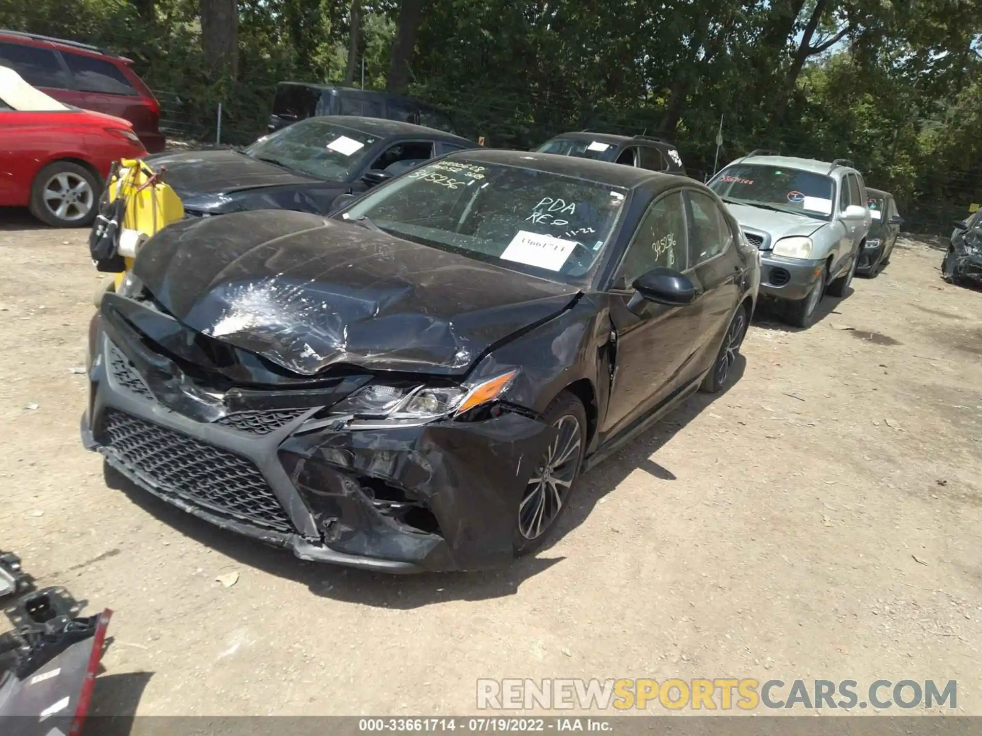 2 Photograph of a damaged car 4T1G11AK1LU345256 TOYOTA CAMRY 2020