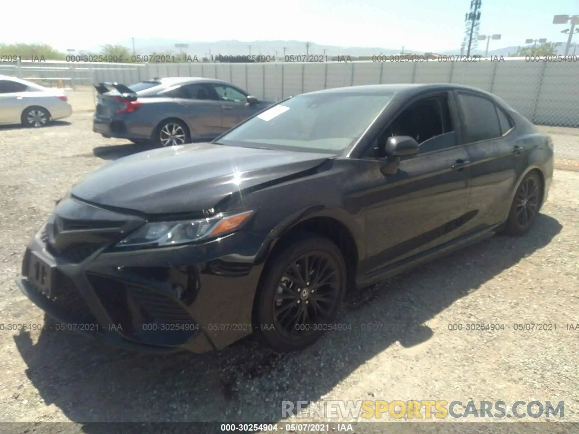 2 Photograph of a damaged car 4T1G11AK1LU345712 TOYOTA CAMRY 2020