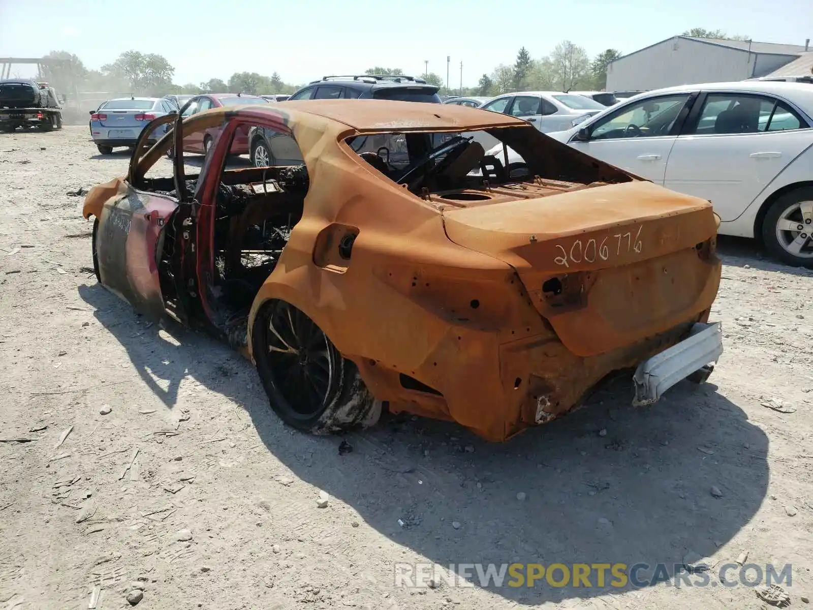 3 Photograph of a damaged car 4T1G11AK1LU346312 TOYOTA CAMRY 2020