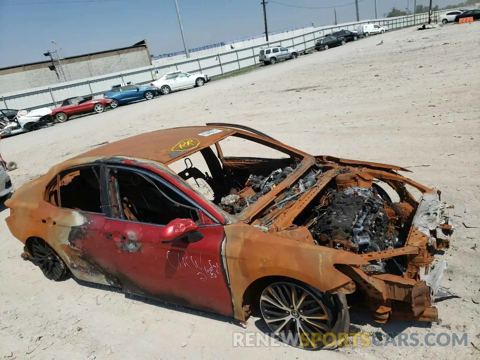 9 Photograph of a damaged car 4T1G11AK1LU346312 TOYOTA CAMRY 2020