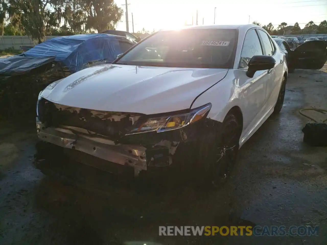 2 Photograph of a damaged car 4T1G11AK1LU346519 TOYOTA CAMRY 2020