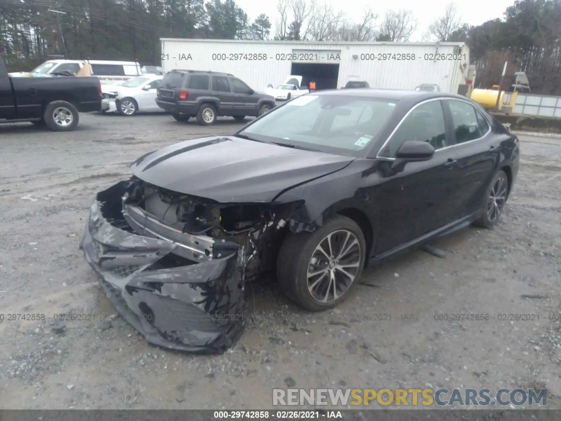 2 Photograph of a damaged car 4T1G11AK1LU347220 TOYOTA CAMRY 2020