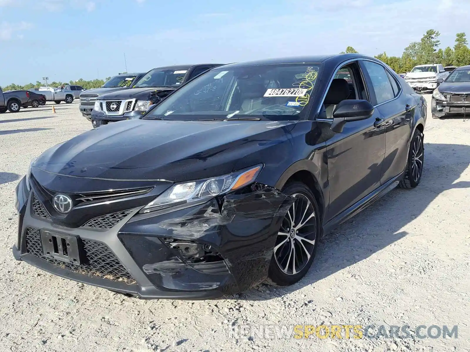 2 Photograph of a damaged car 4T1G11AK1LU348268 TOYOTA CAMRY 2020