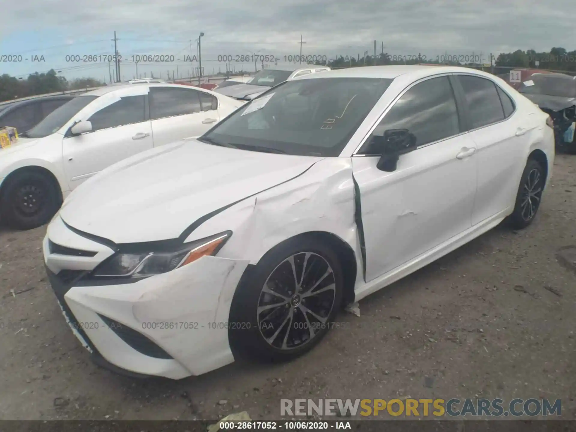 2 Photograph of a damaged car 4T1G11AK1LU349193 TOYOTA CAMRY 2020