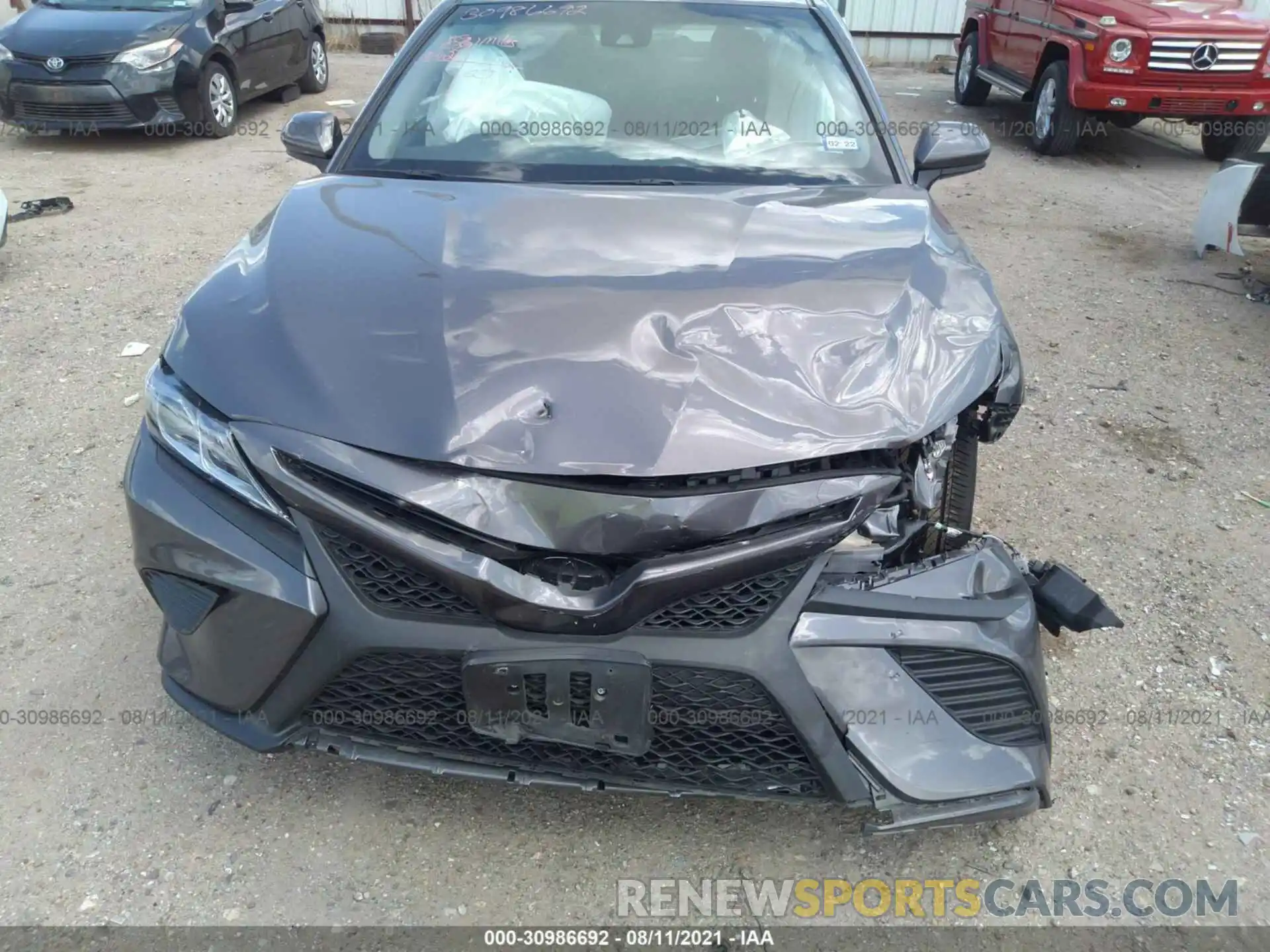 6 Photograph of a damaged car 4T1G11AK1LU351672 TOYOTA CAMRY 2020