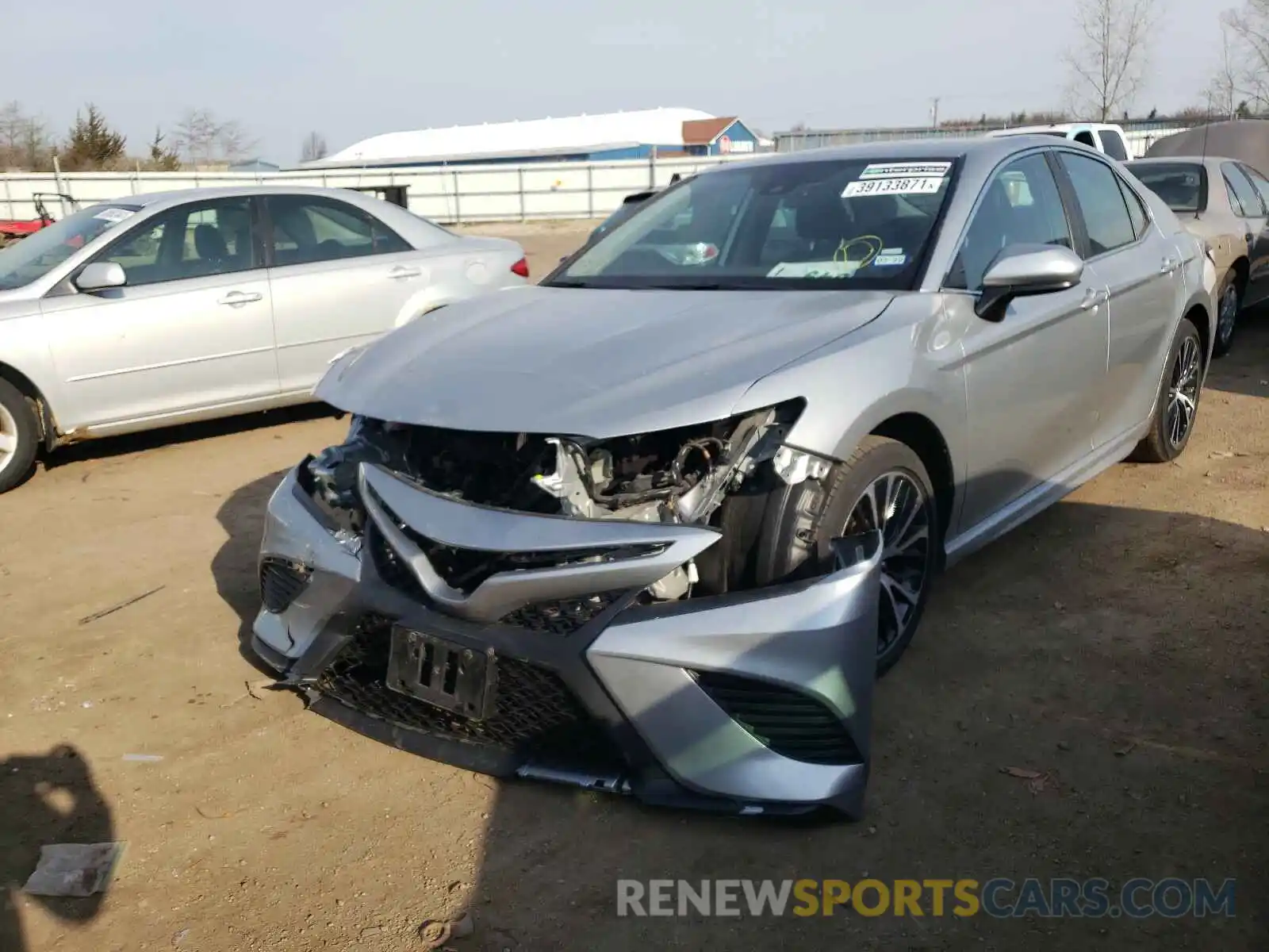 2 Photograph of a damaged car 4T1G11AK1LU355978 TOYOTA CAMRY 2020