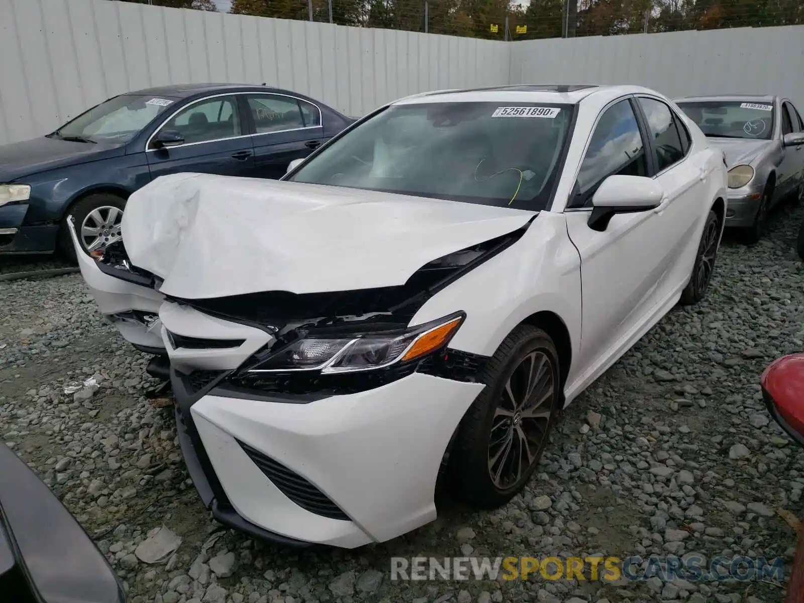 2 Photograph of a damaged car 4T1G11AK1LU356337 TOYOTA CAMRY 2020