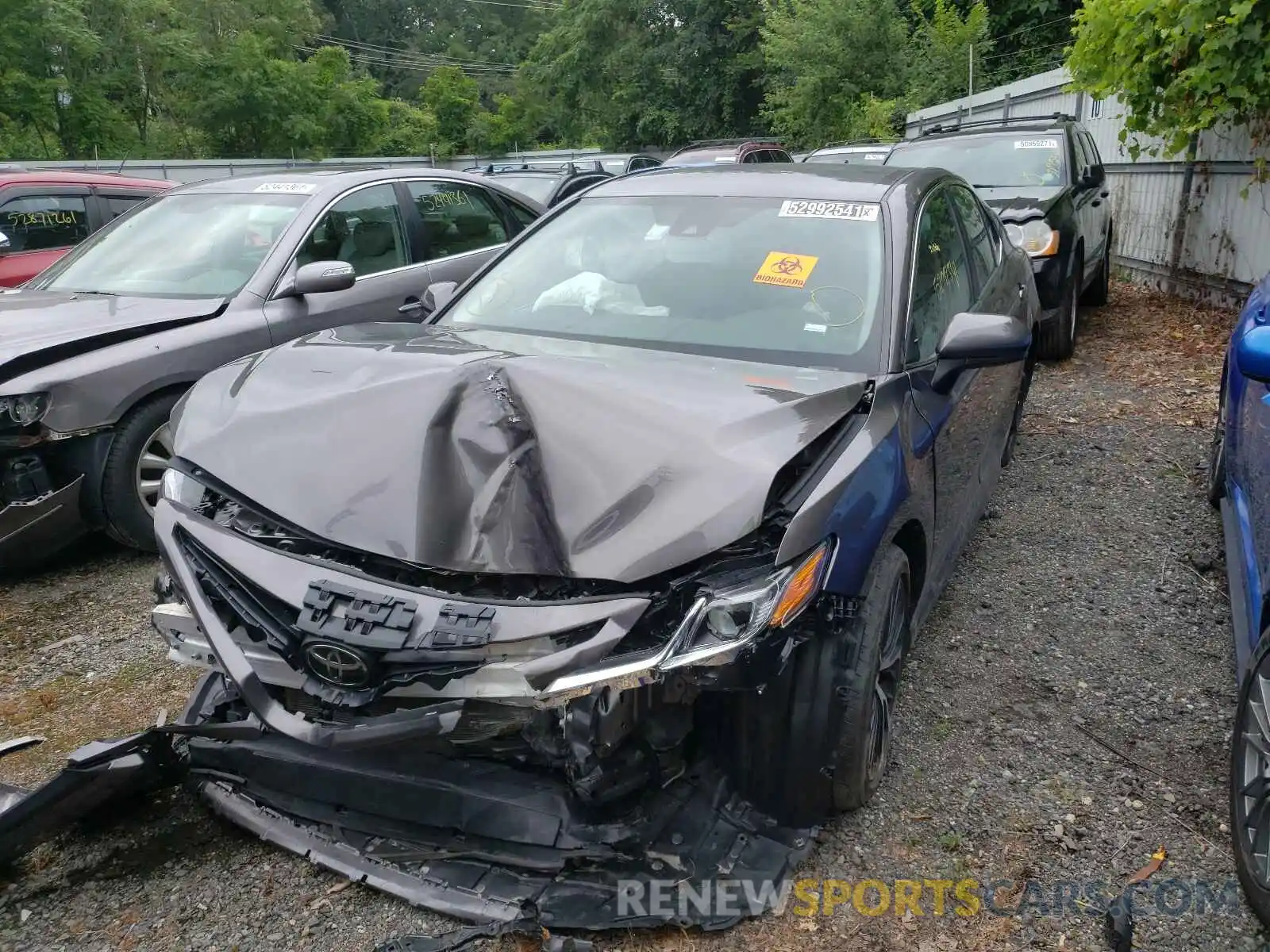 2 Photograph of a damaged car 4T1G11AK1LU358654 TOYOTA CAMRY 2020