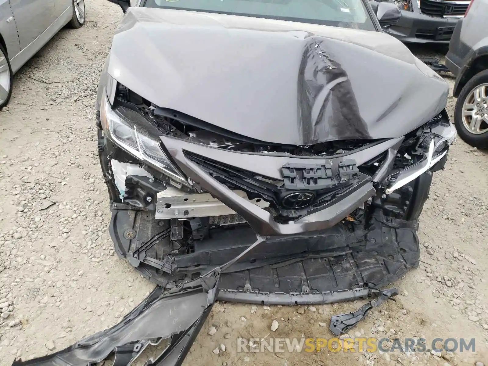 9 Photograph of a damaged car 4T1G11AK1LU358654 TOYOTA CAMRY 2020