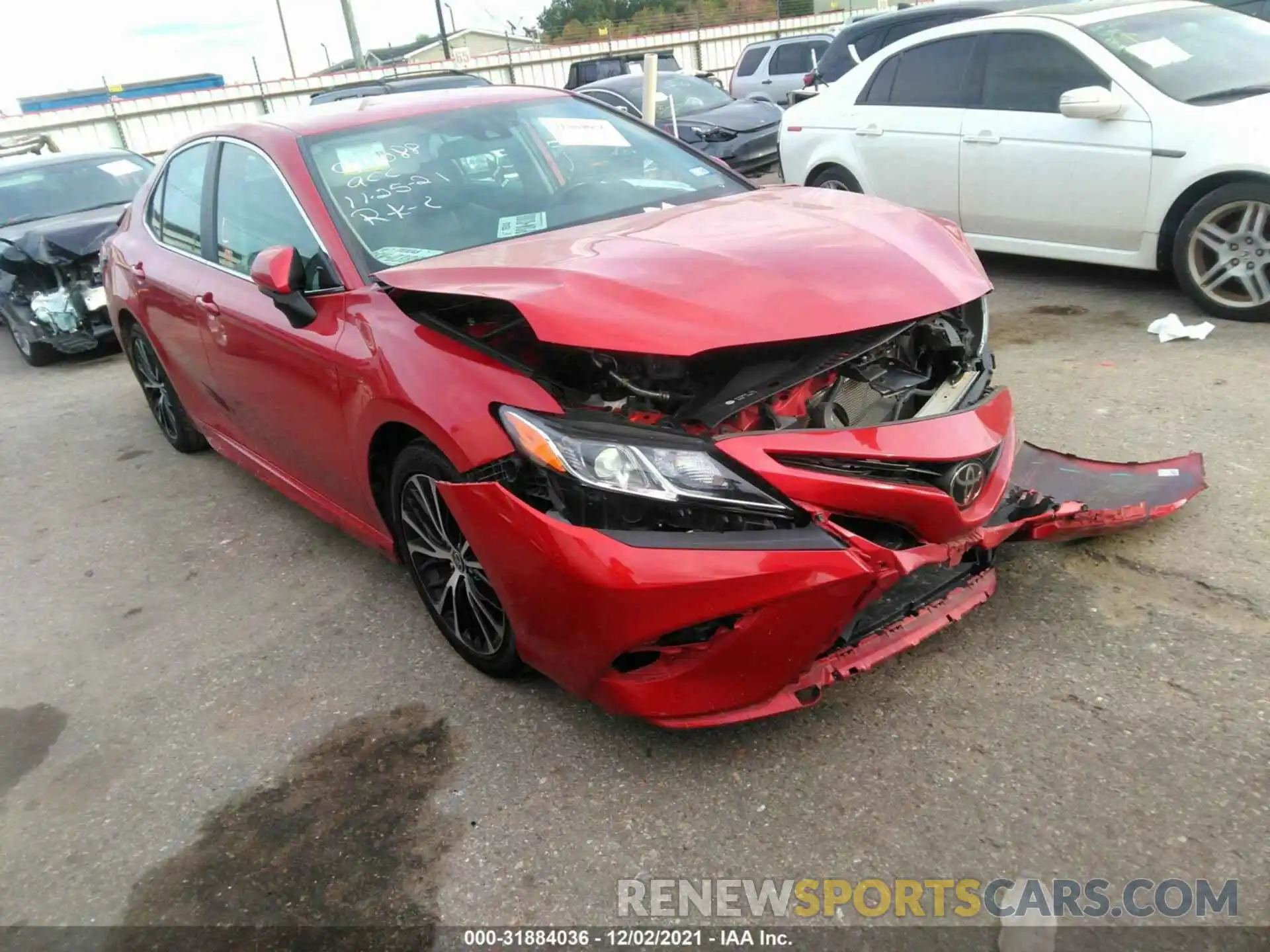 1 Photograph of a damaged car 4T1G11AK1LU360663 TOYOTA CAMRY 2020