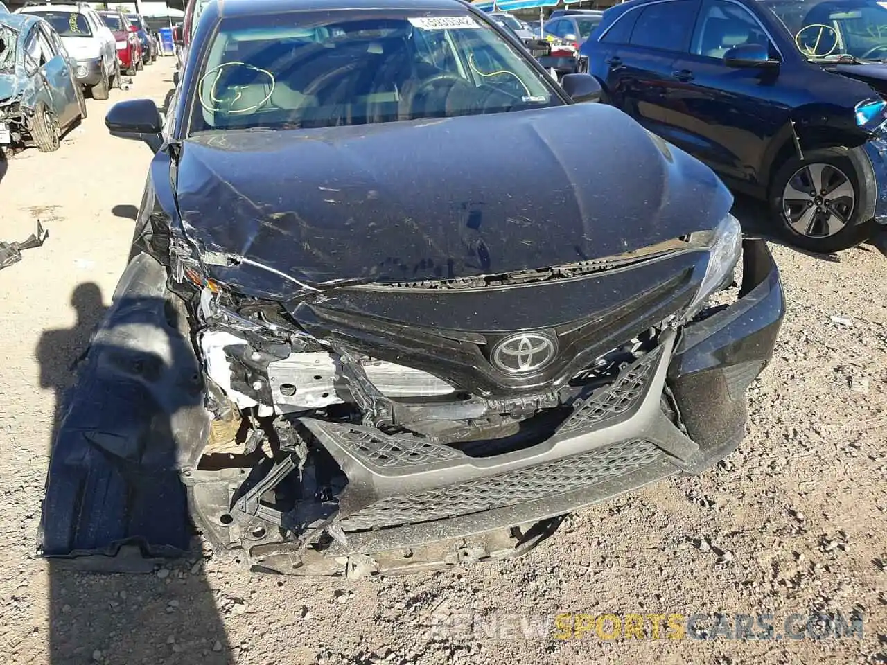 9 Photograph of a damaged car 4T1G11AK1LU362123 TOYOTA CAMRY 2020