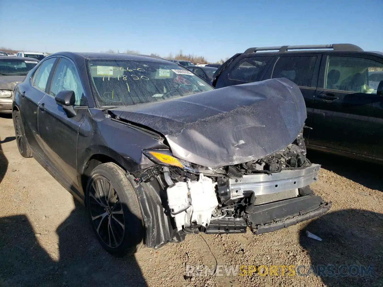 1 Photograph of a damaged car 4T1G11AK1LU364356 TOYOTA CAMRY 2020