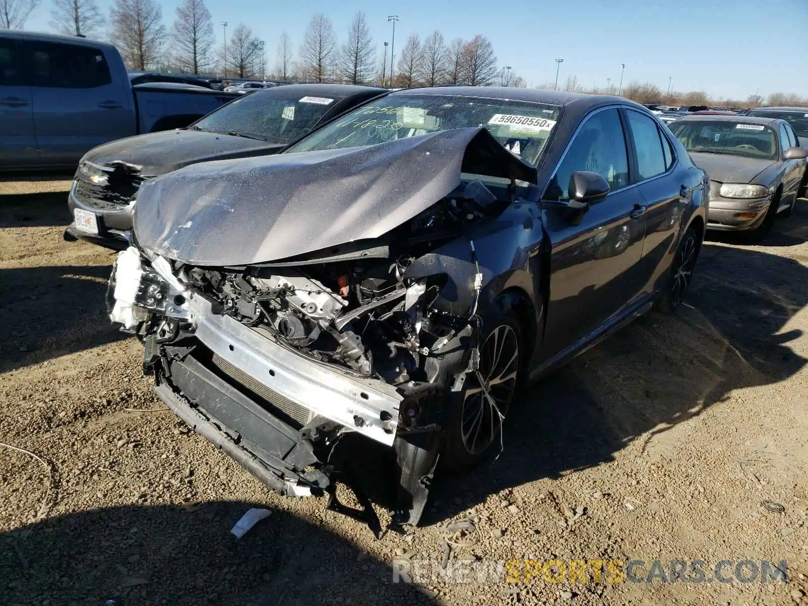 2 Photograph of a damaged car 4T1G11AK1LU364356 TOYOTA CAMRY 2020