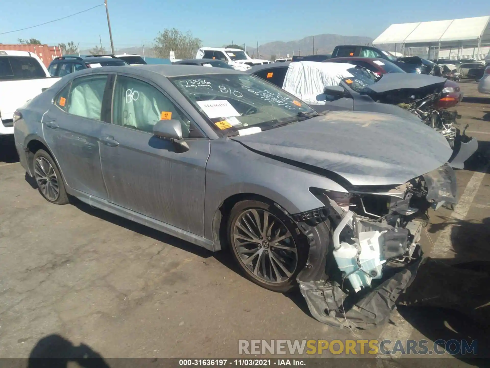 1 Photograph of a damaged car 4T1G11AK1LU366592 TOYOTA CAMRY 2020