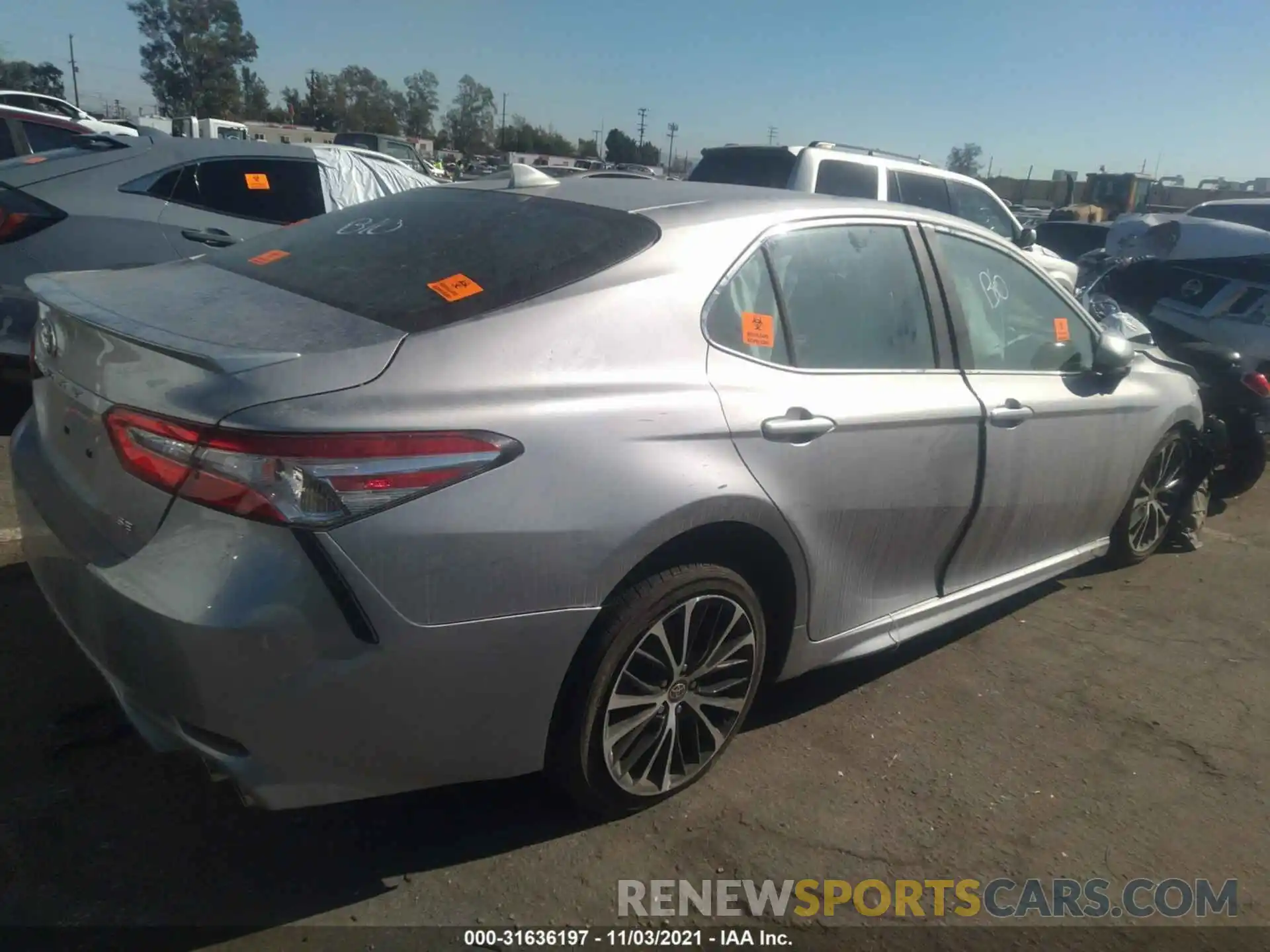 4 Photograph of a damaged car 4T1G11AK1LU366592 TOYOTA CAMRY 2020