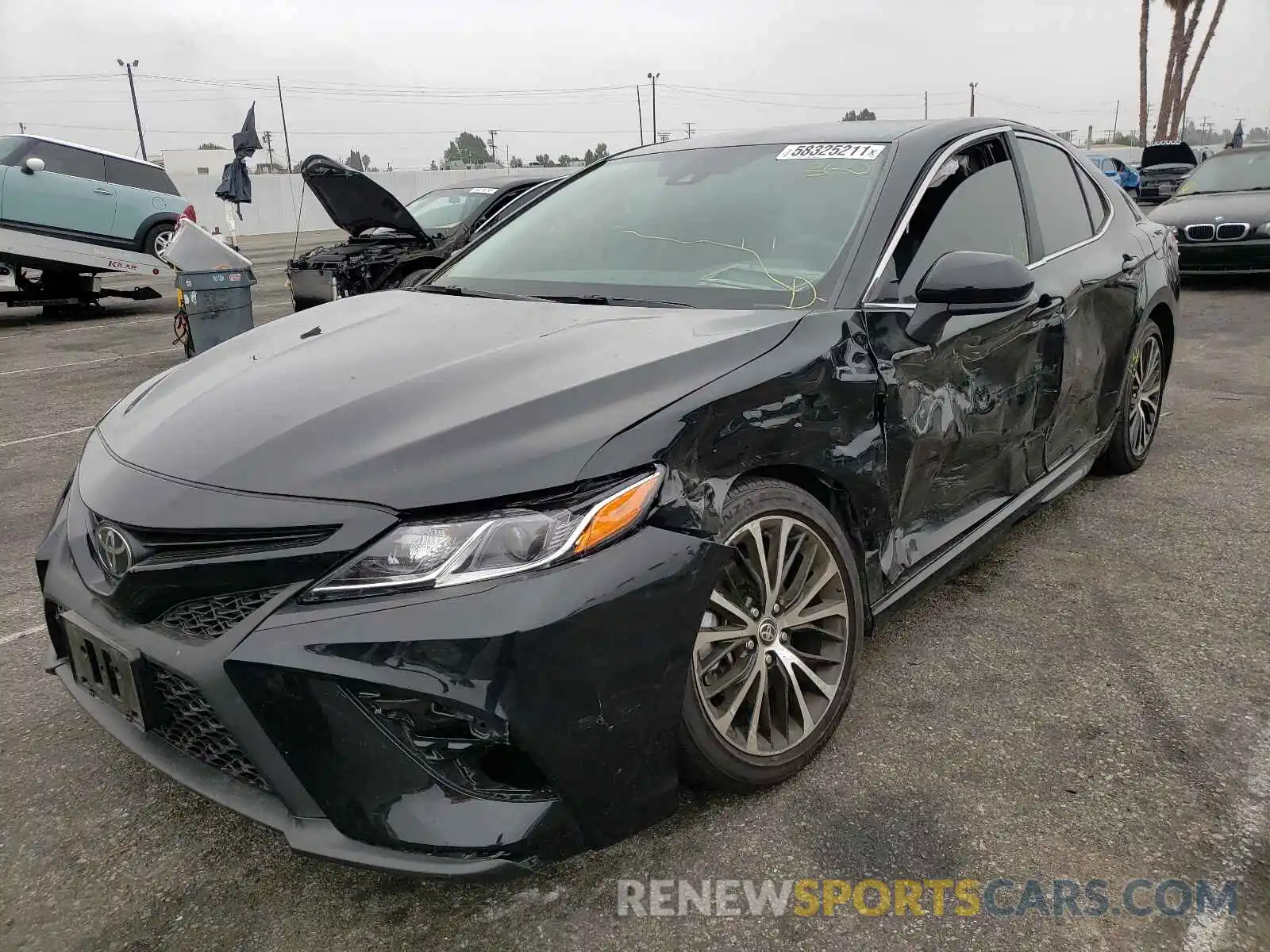 2 Photograph of a damaged car 4T1G11AK1LU367077 TOYOTA CAMRY 2020