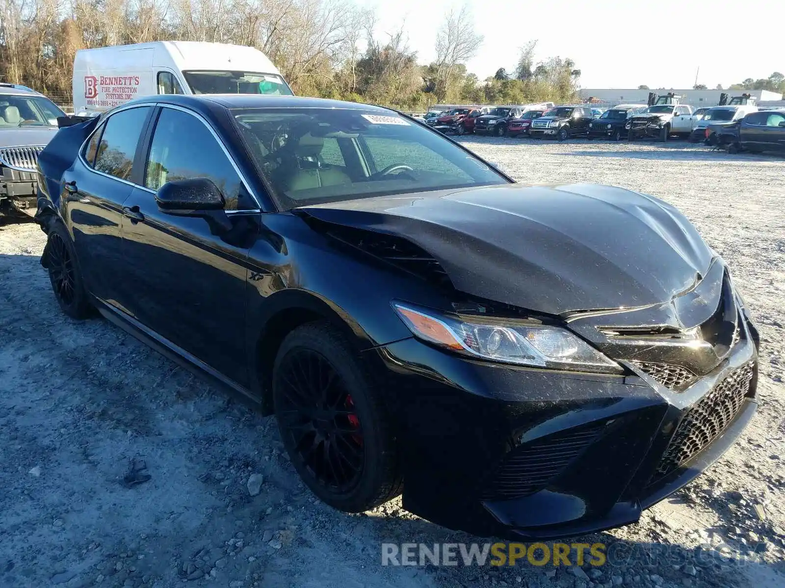 1 Photograph of a damaged car 4T1G11AK1LU368309 TOYOTA CAMRY 2020