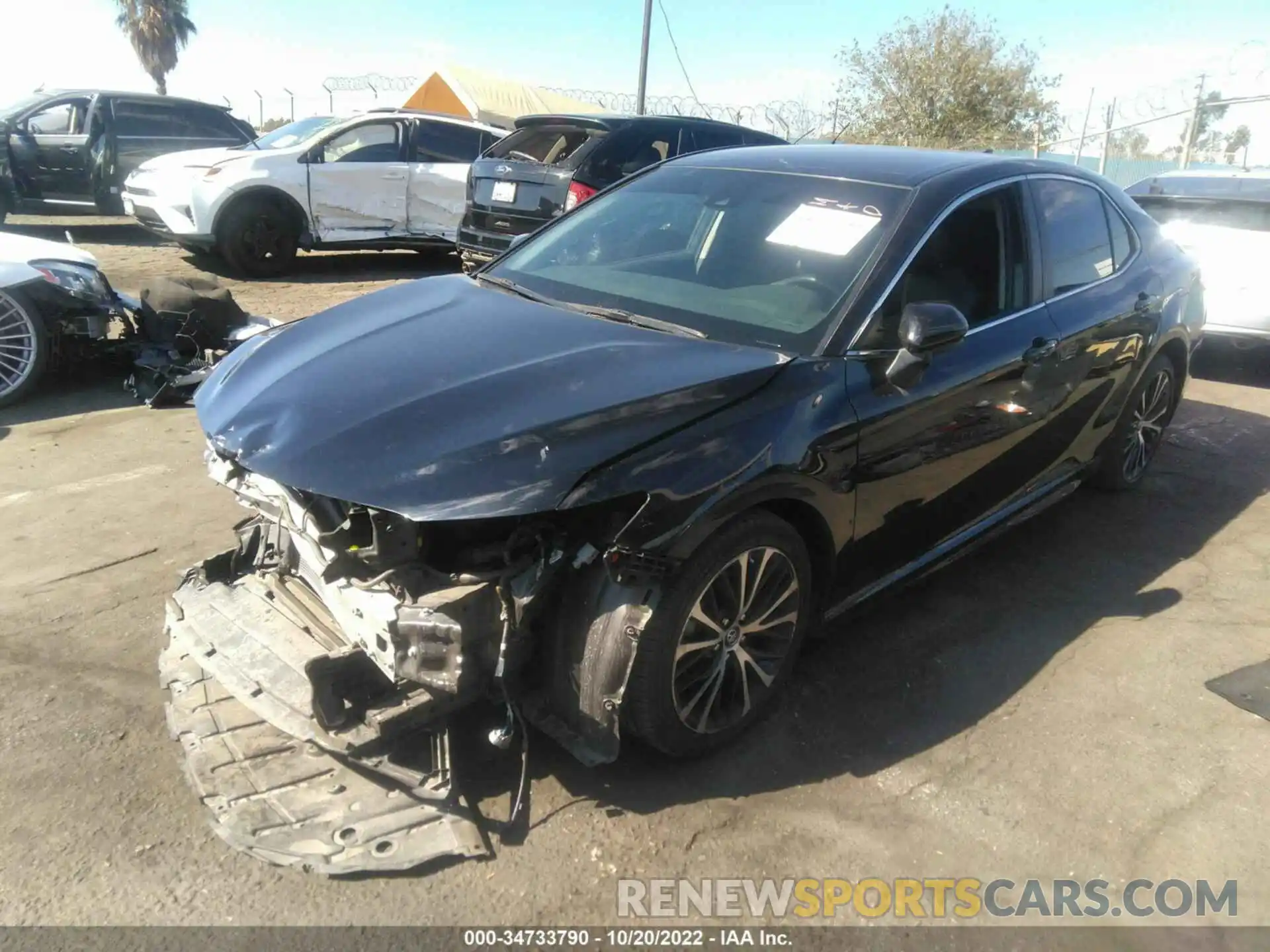 2 Photograph of a damaged car 4T1G11AK1LU370397 TOYOTA CAMRY 2020