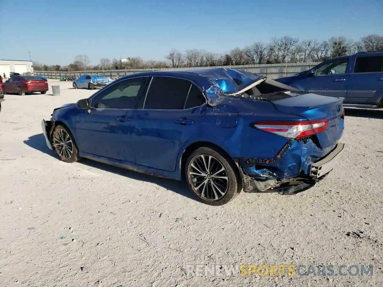 2 Photograph of a damaged car 4T1G11AK1LU374501 TOYOTA CAMRY 2020