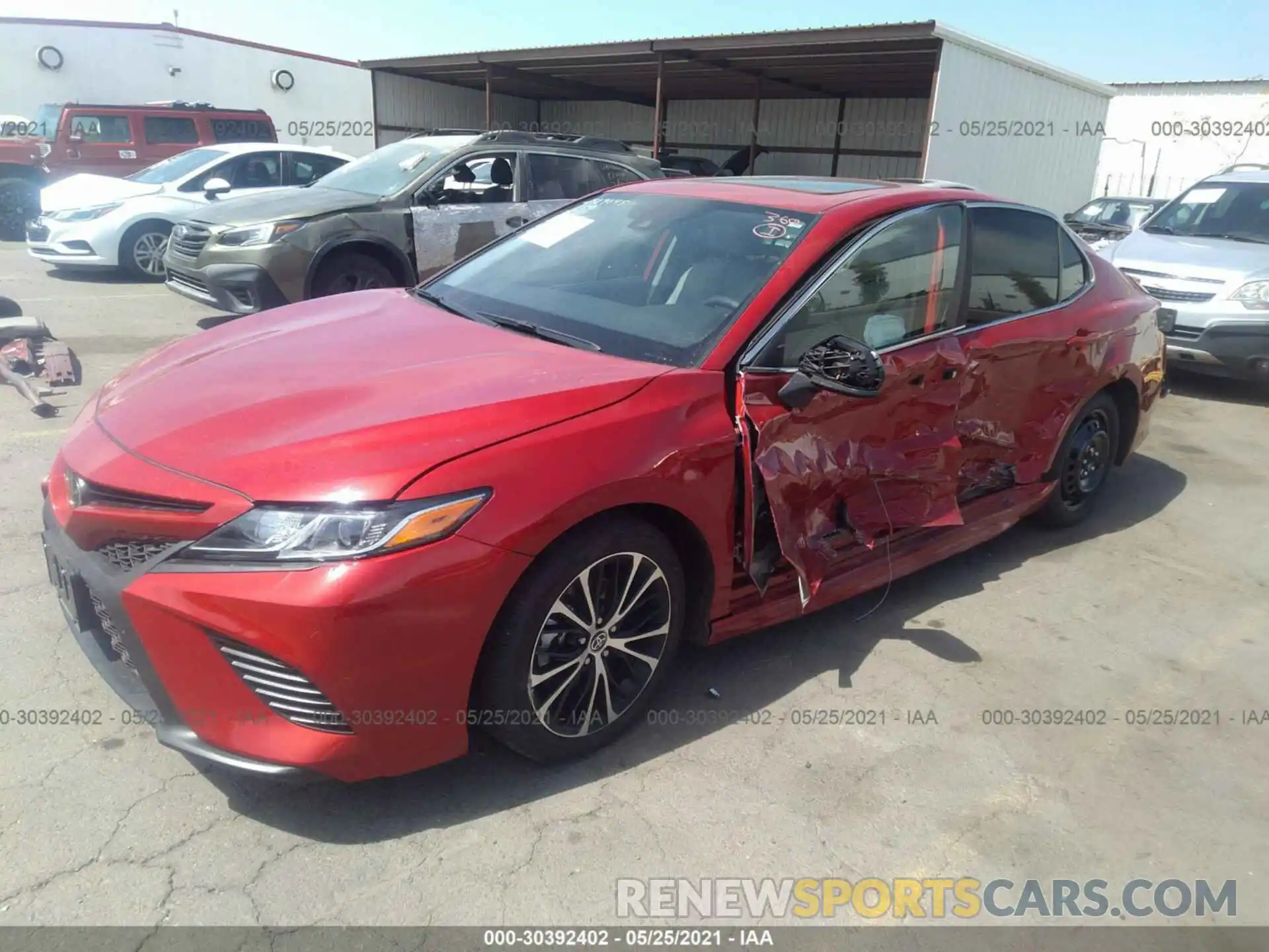 6 Photograph of a damaged car 4T1G11AK1LU375549 TOYOTA CAMRY 2020