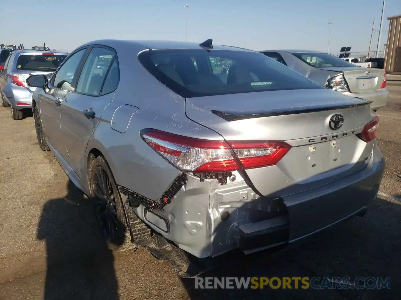 3 Photograph of a damaged car 4T1G11AK1LU375972 TOYOTA CAMRY 2020