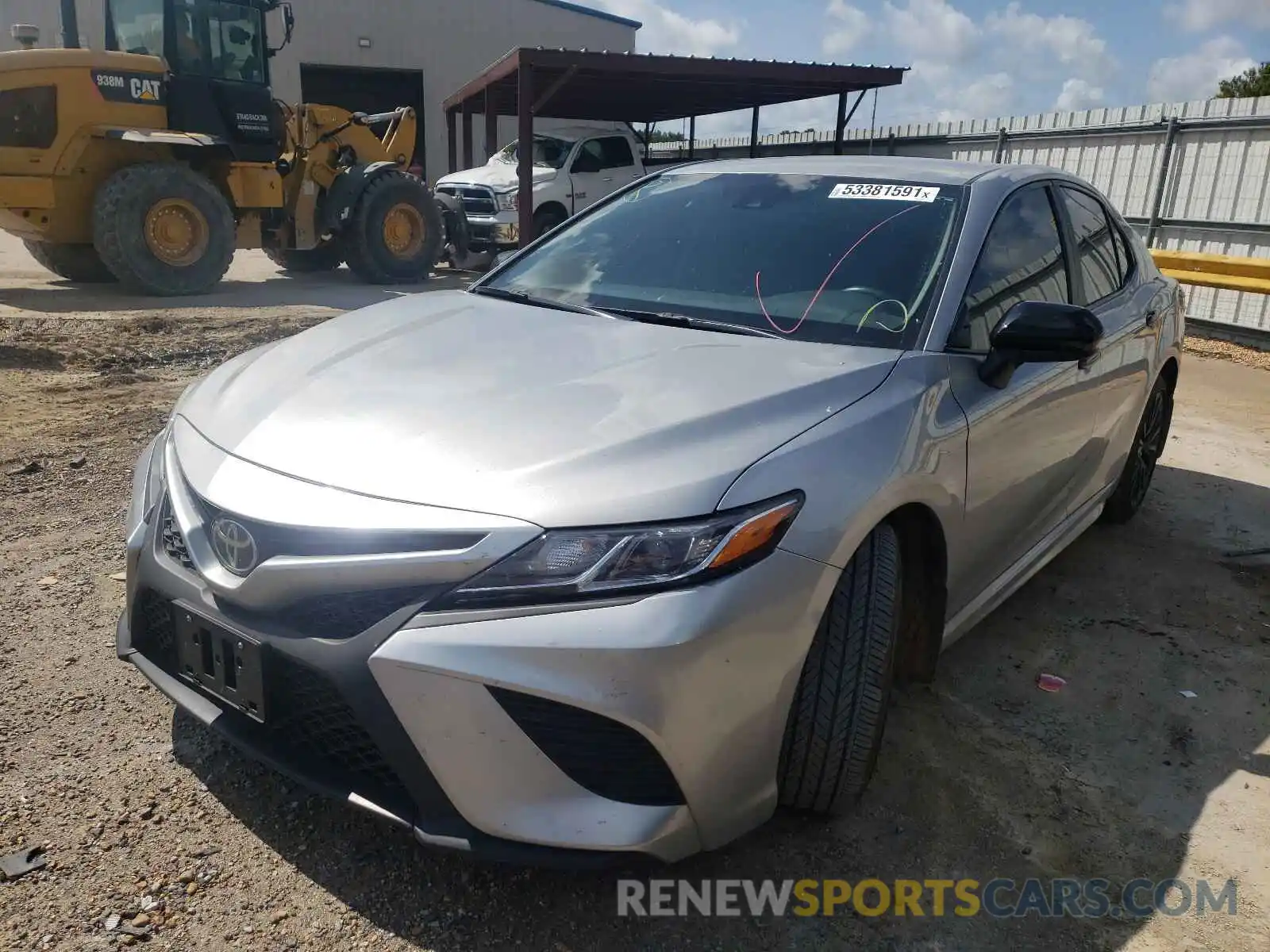 2 Photograph of a damaged car 4T1G11AK1LU382341 TOYOTA CAMRY 2020