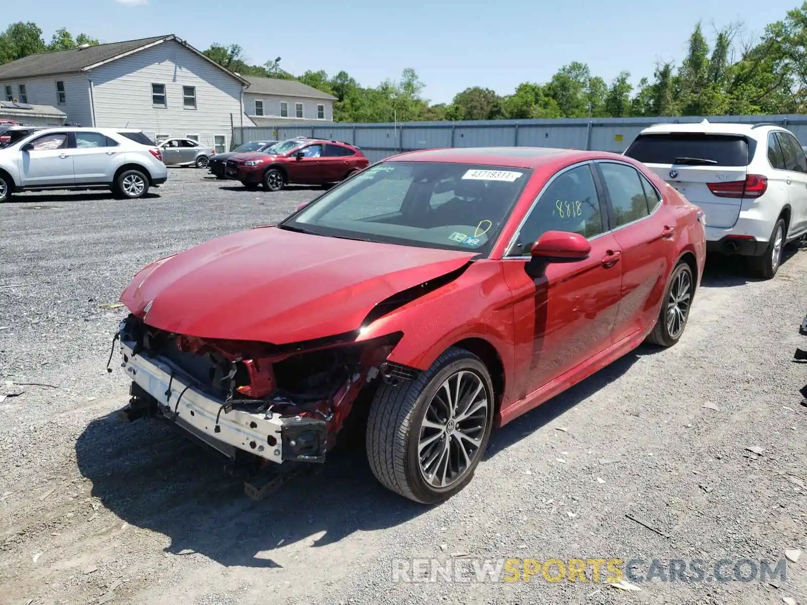 2 Photograph of a damaged car 4T1G11AK1LU385479 TOYOTA CAMRY 2020