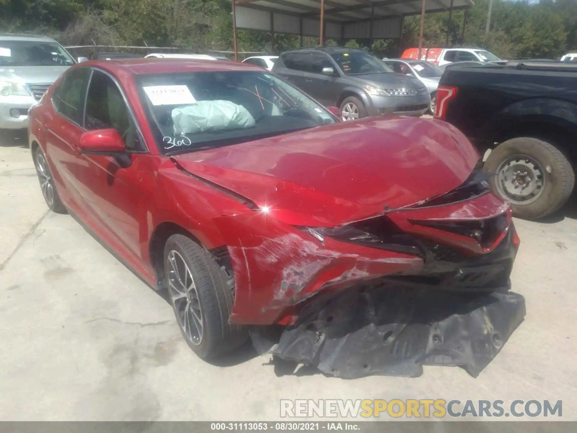 1 Photograph of a damaged car 4T1G11AK1LU387376 TOYOTA CAMRY 2020