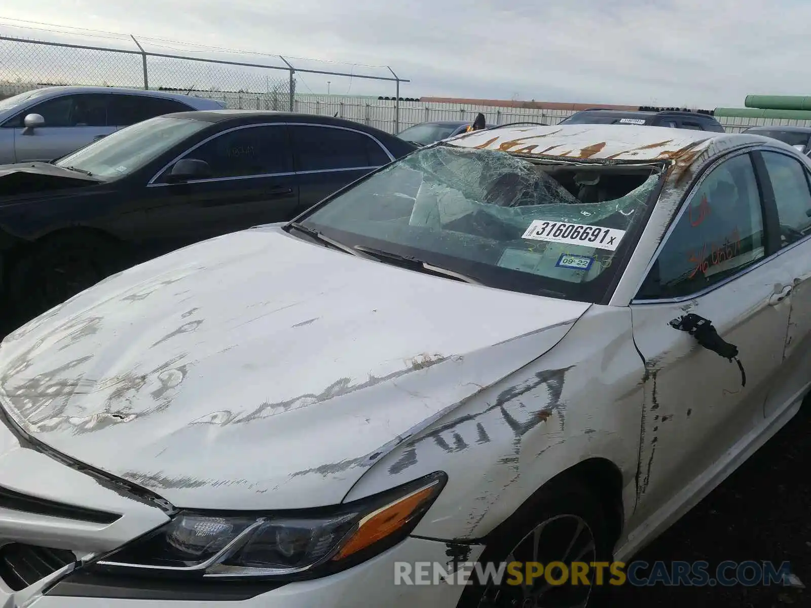 9 Photograph of a damaged car 4T1G11AK1LU393095 TOYOTA CAMRY 2020