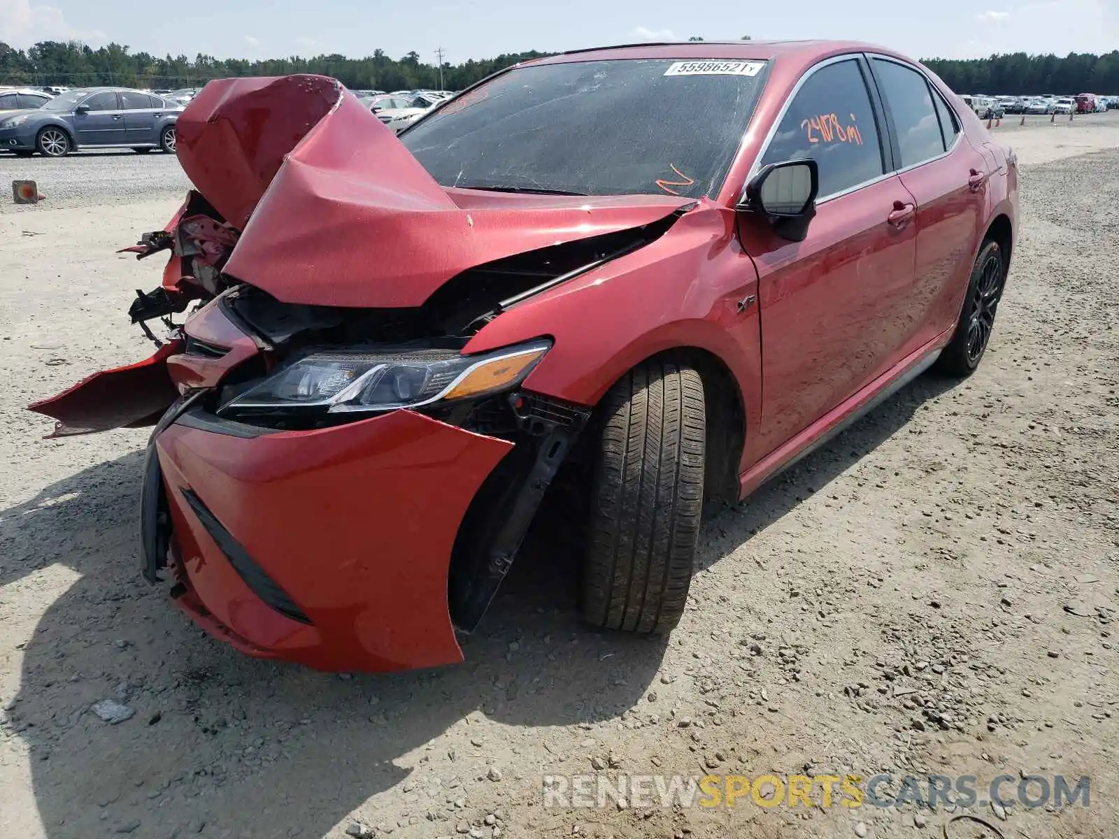 2 Photograph of a damaged car 4T1G11AK1LU398569 TOYOTA CAMRY 2020