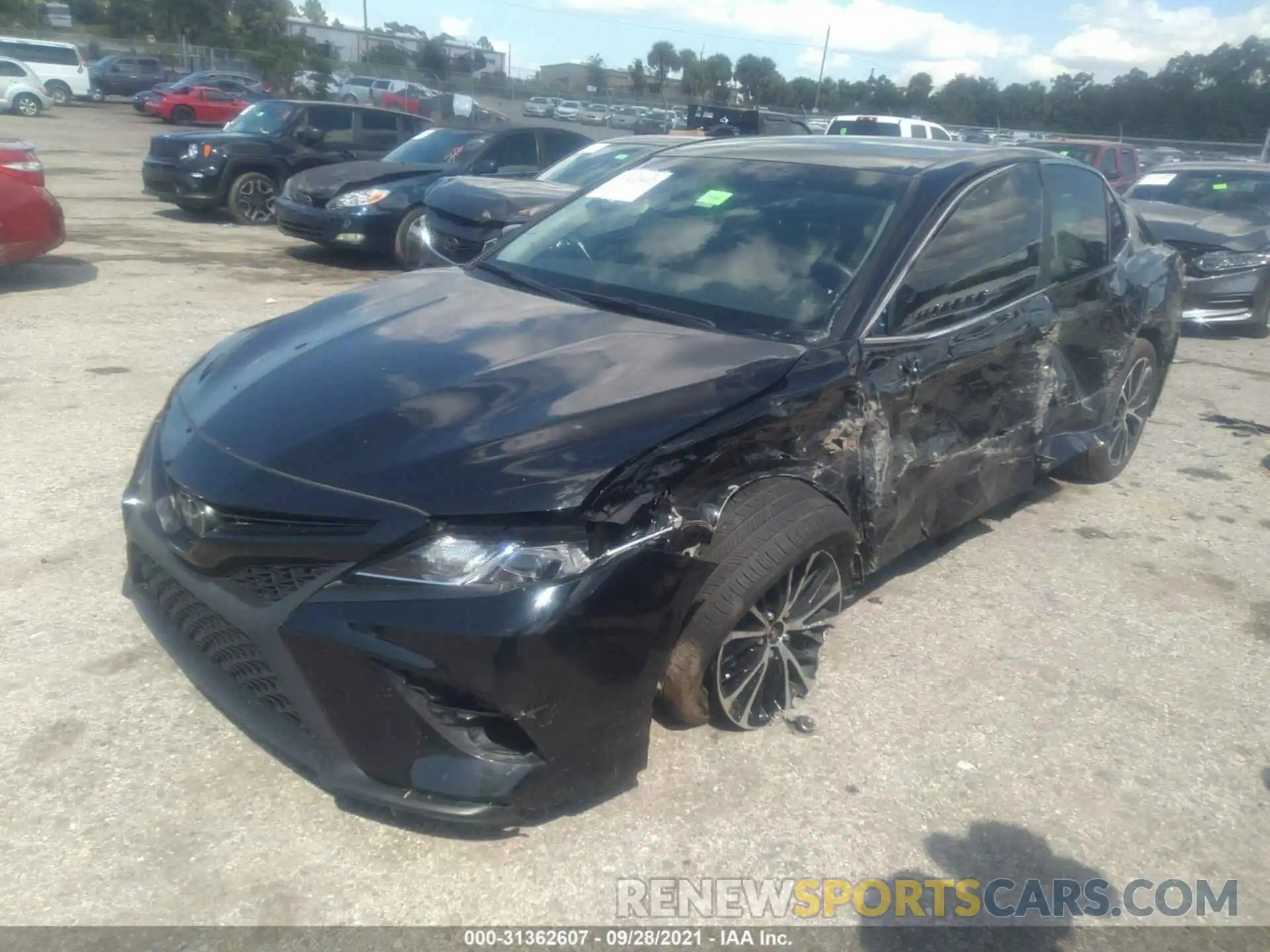 2 Photograph of a damaged car 4T1G11AK1LU502204 TOYOTA CAMRY 2020