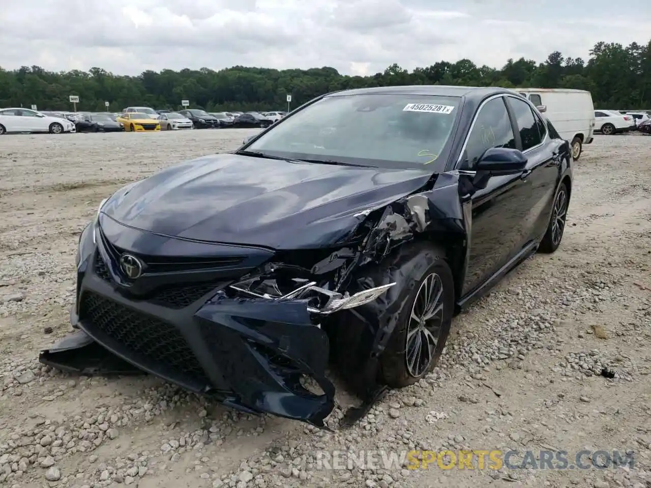 2 Photograph of a damaged car 4T1G11AK1LU504406 TOYOTA CAMRY 2020