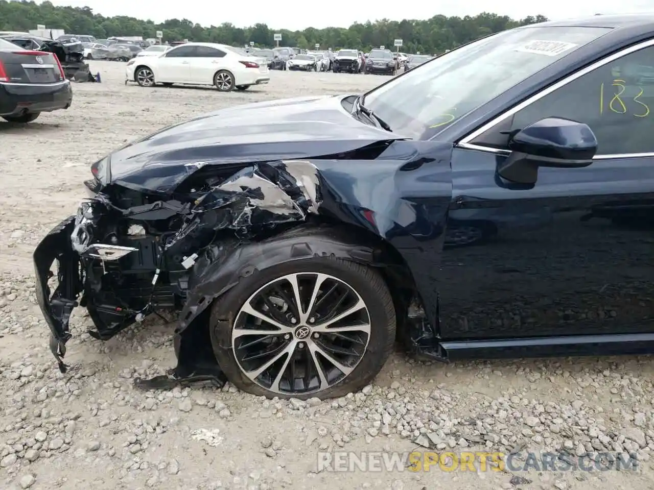 9 Photograph of a damaged car 4T1G11AK1LU504406 TOYOTA CAMRY 2020